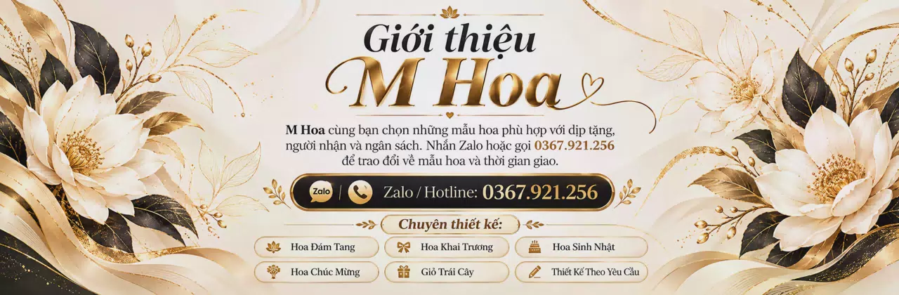 Ảnh bìa Shop hoa tươi Xã Văn Lang Phú Thọ - Trao hoa đẹp, gửi điều thân thương